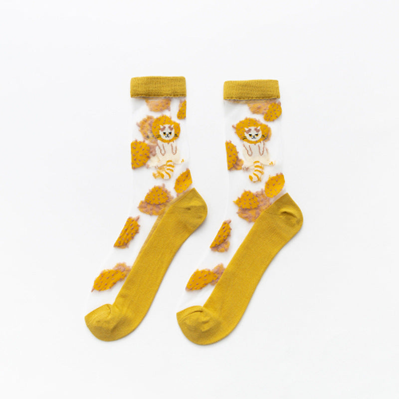 Female Tide Socks Fruit Cartoon Socks Women