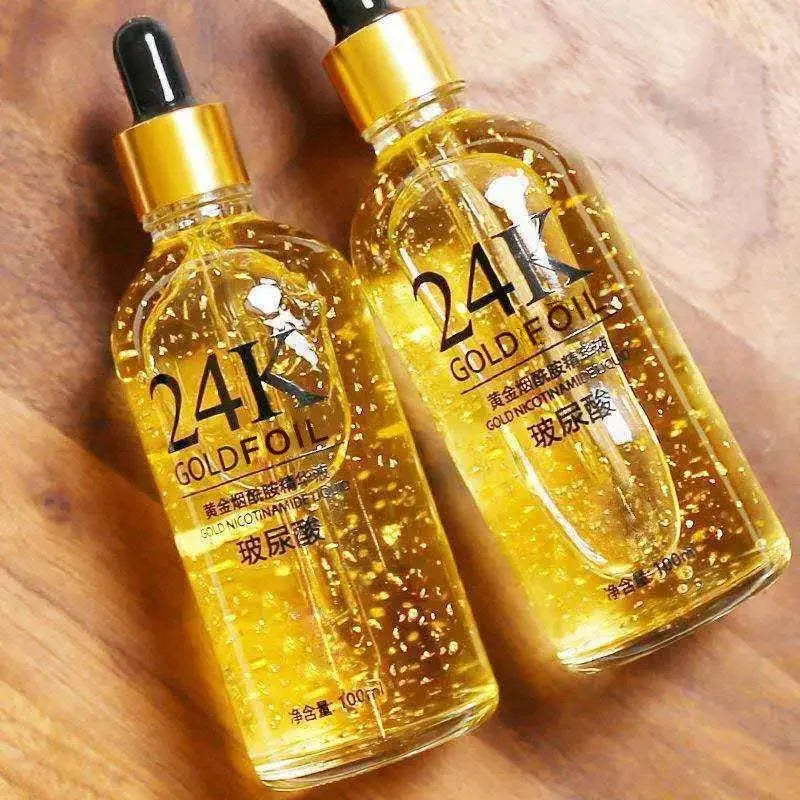 24k Gold Hyaluronic Acid Nicotinamide Face Serum Anti Aging