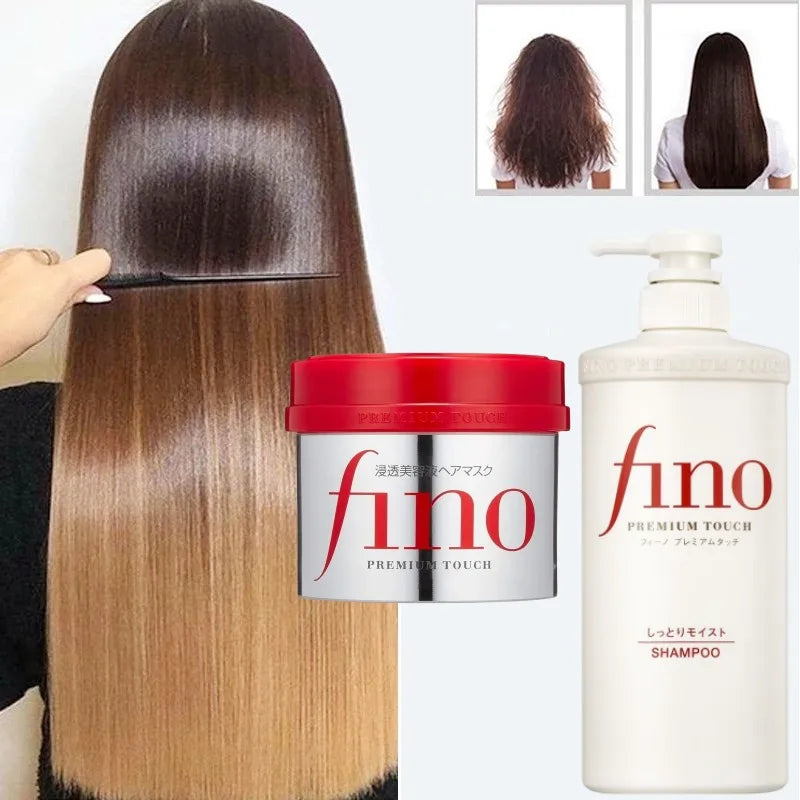 Original Japan Fino Soaking Beauty Liquid Hair Mask Repair Dry Curly Withered Damaged Hair Deeply Nourish Smooth Hair Treatment