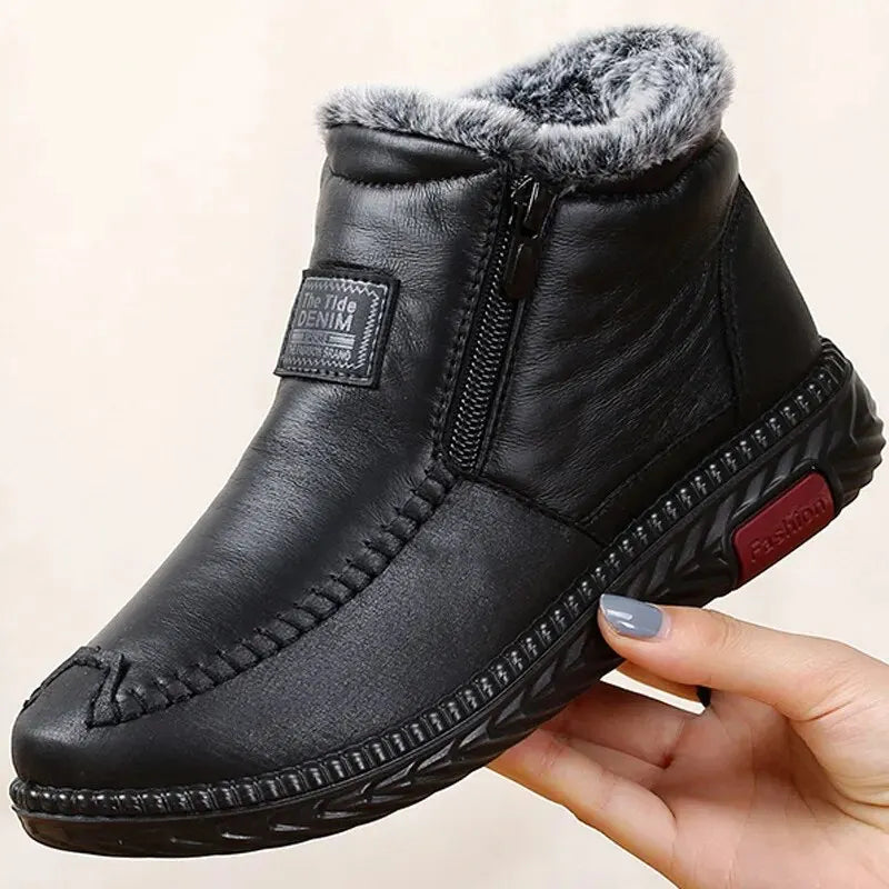 Winter Women's Waterproof, Cotton Shoes