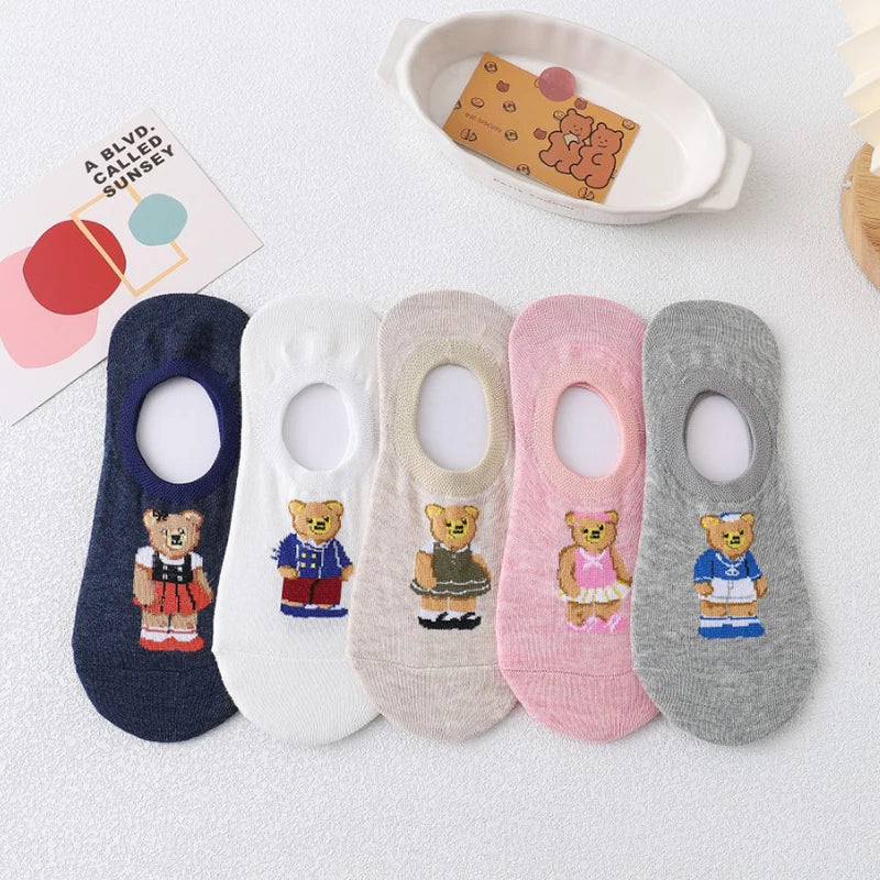 1 Pair Cartoon Cute Bear