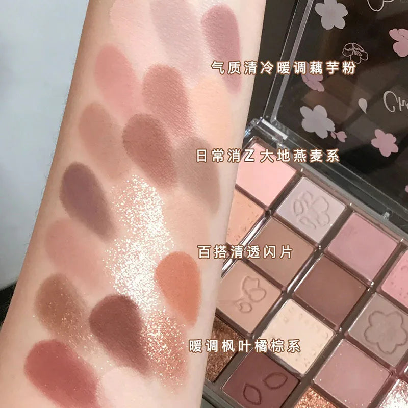 20 Colors Eyeshadow Palette Matte Korean  Products