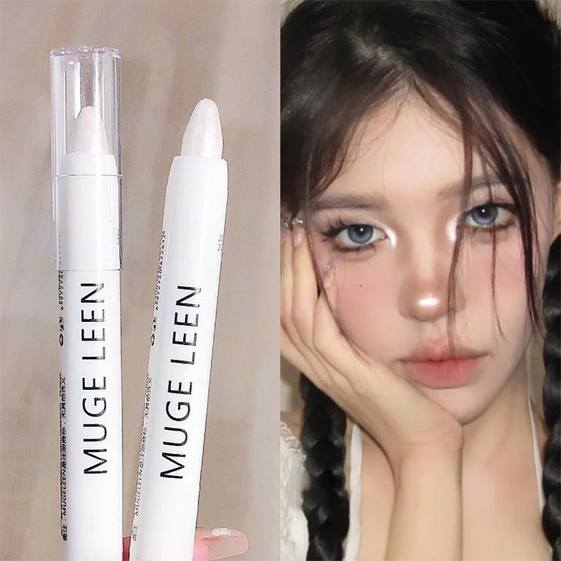 Korean Matte White Eyeliner Pen