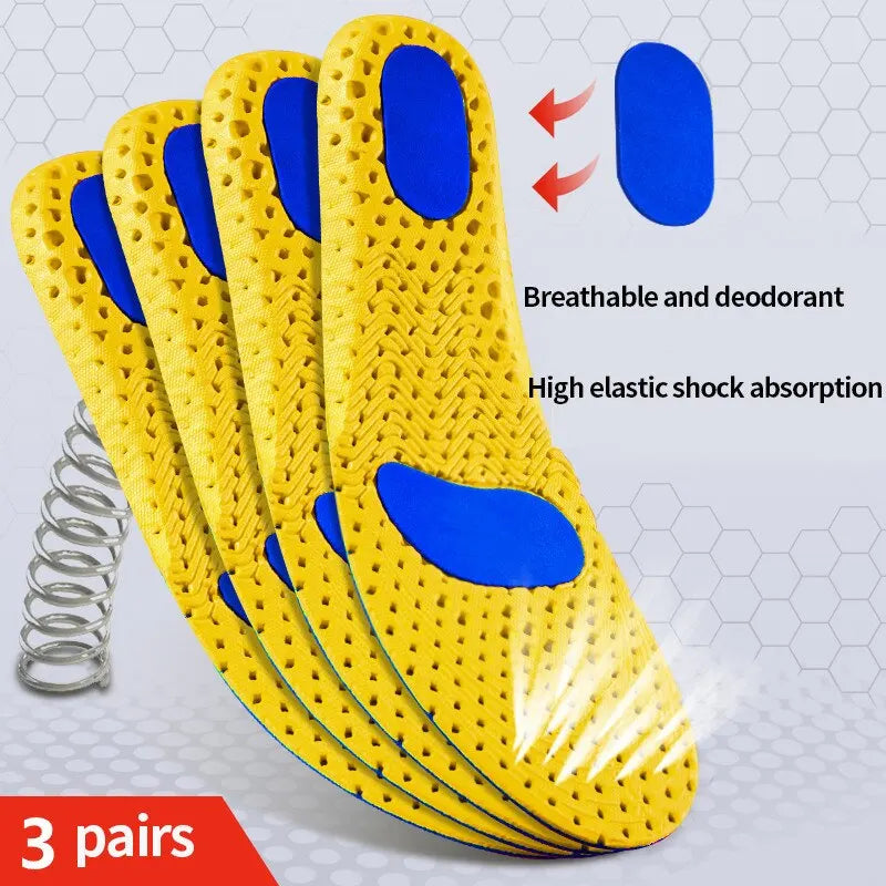 3Pairs Memory Foam Orthopedic Insoles