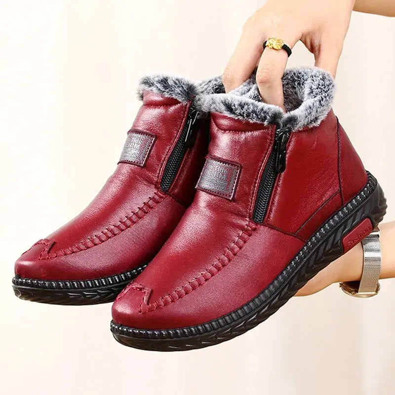 Winter Women's Waterproof, Cotton Shoes